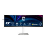 Pantalla para PC Philips 5000 series, tamaño 124 cm (48.8 pulgadas), resolución 5120 x 1440 píxeles, Dual QHD LCD, color negro, SKU 49B2U5900C/00