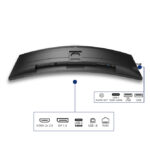 Pantalla para PC Philips 5000 series, tamaño 124 cm (48.8 pulgadas), resolución 5120 x 1440 píxeles, Dual QHD LCD, color negro, SKU 49B2U5900C/00