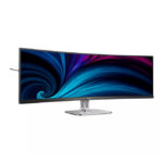 Pantalla para PC Philips 5000 series, tamaño 124 cm (48.8 pulgadas), resolución 5120 x 1440 píxeles, Dual QHD LCD, color negro, SKU 49B2U5900C/00
