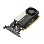 Imagen de la tarjeta gráfica PNY NVIDIA T400 con memoria GDDR6 de 4GB, SKU VCNT400-4GB-PB