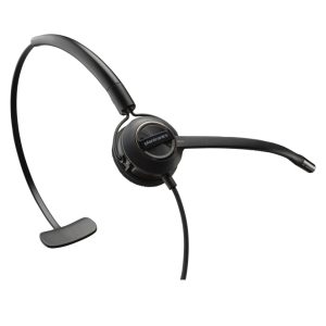 Auriculares HP Poly HW540 con diseño sobre diadema, micrófono ajustable y conexión USB, SKU 85R20AA