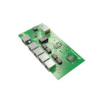 Imagen del adaptador e inyector de PoE Ethernet QuWireless SCA6E, rápido con voltaje de 60V