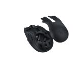Ratón de juego para mano derecha Razer Naga V2 HyperSpeed con conexión RF Wireless y Bluetooth, sensor óptico de 30000 DPI y SKU RZ01-03600100-R3G1