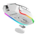 Razer Basilisk V3 Pro ratón gaming inalámbrico para mano derecha, con conectividad RF Wireless, Bluetooth y USB Type-C, sensor óptico de 30000 DPI, SKU RZ01-04620200-R3G1