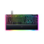 Razer BlackWidow V4 Pro teclado de juego USB, QWERTY internacional de EE.UU., en color negro, SKU RZ03-04681800-R3M1