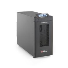 Sistema de alimentación ininterrumpida Riello Sentinel Tower de doble conversión con 10 kVA y 10000 W de potencia, 2 salidas AC. SKU: STW10000