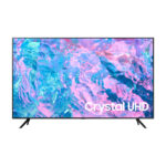 Samsung HCU7000, 109.2 cm (43 pulgadas) 4K Ultra HD Smart TV en color negro, altavoces de 20W, SKU HG43CU700EUXEN