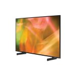 Samsung HAU8000 Smart TV de 55 pulgadas con resolución 4K Ultra HD, color negro y potencia de 20 W. SKU: HG55AU800EEXEN