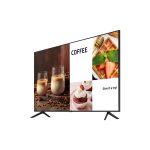 Samsung BE50C-H pantalla plana de 50 pulgadas para señalización digital, LED, Wifi, 4K Ultra HD, color negro, procesador Tizen. SKU: LH50BECHLGUXEN