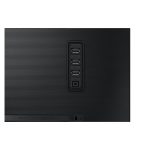 Pantalla LED Samsung S80TB de 27 pulgadas con 3840 x 2160 píxeles en resolución 4K Ultra HD, modelo LS27B800TGUXEN, color negro