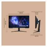 Monitor Samsung Odyssey G5 de 27 pulgadas, resolución QHD, 180Hz, modelo LS27FG510EUXEN