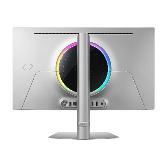 Samsung G81SF pantalla para PC 68,6 cm (27″) 3840 x 2160 Pixeles 4K Ultra HD OLED Plata 2 Samsung G81SF - detalle lateral