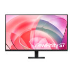 Samsung pantalla para PC de 32 pulgadas con resolución 3840 x 2160 Pixeles 4K Ultra HD, color negro. SKU: LS32D702EBUXEN