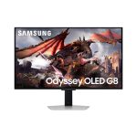 Samsung G80SD, pantalla para PC de 81,3 cm (32 pulgadas) con resolución 3840 x 2160 Pixeles 4K Ultra HD OLED en color Plata. SKU: LS32DG800SUXEN