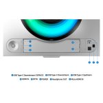 Monitor dual QHD OLED Samsung G93SD de 49 pulgadas, resolución 5120 x 1440 píxeles, color plata, SKU LS49DG934SUXEN