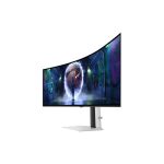 Monitor dual QHD OLED Samsung G93SD de 49 pulgadas, resolución 5120 x 1440 píxeles, color plata, SKU LS49DG934SUXEN