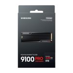 Unidad SSD Samsung 9100 PRO de 8 TB con conexión M.2 PCI Express 5.0 NVMe V-NAND, SKU MZ-VAP8T0CW