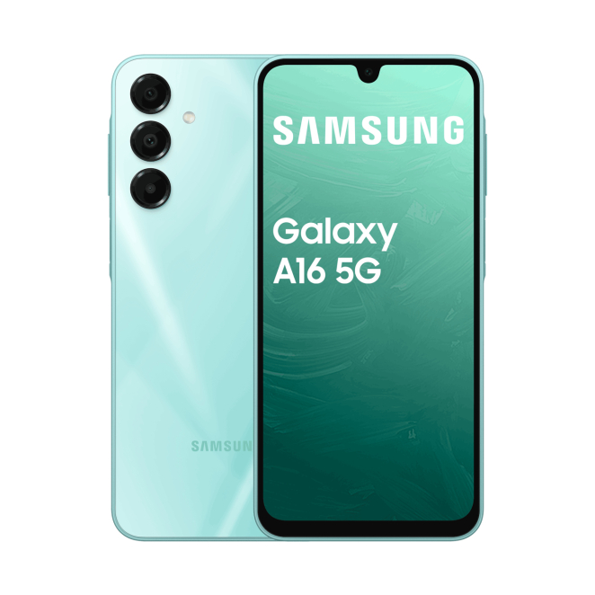 Samsung Galaxy A16 5G 17 cm (6.7″) Ranura híbrida Dual SIM Android 14 USB Tipo C 4 GB 128 GB 5000 mAh Verde 1 Samsung Galaxy A16 5G en color verde