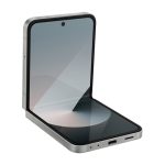 Samsung Galaxy Z Flip6 con pantalla plegable, diseño compacto y SKU SM-F741BZSGEUB