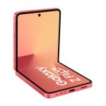 Imagen del Samsung SM-F766BZRHEUB, un smartphone plegable de 6.8 pulgadas con conectividad 5G, 12 GB de RAM, 512 GB de almacenamiento y batería de 4300 mAh, en color Coral.