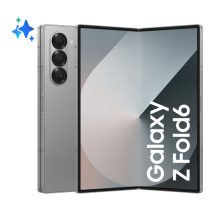 Samsung Galaxy Z Fold6, pantalla de 19,3 cm (7.6 pulgadas), SIM doble, Android 14, 5G, USB Tipo C, 12 GB RAM, 256 GB almacenamiento, batería de 4400 mAh, color Plata. SKU: SM-F956BZSBEUE