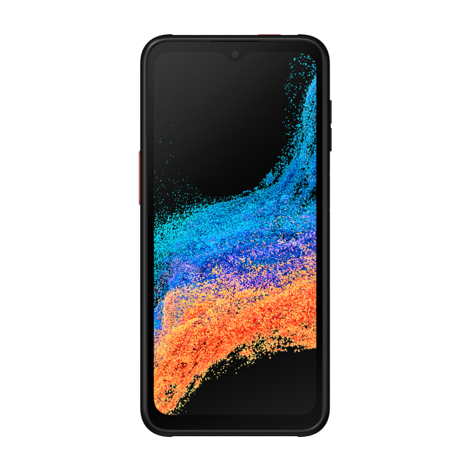 Samsung Galaxy Xcover6 Pro Smartphone Resistente con 6.6 pulgadas Imagen del Samsung Galaxy Xcover6 Pro con pantalla de 6.6 pulgadas, 5G, Dual SIM, 6 GB de RAM, 128 GB de almacenamiento y batería de 4050 mAh - SKU: SM-G736BZKDEEB