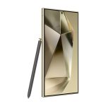 Samsung Galaxy S24 Ultra en titanio y amarillo, pantalla de 6.8 pulgadas, doble SIM, 5G, USB Tipo C, 12GB de RAM, 512GB de almacenamiento y batería de 5000 mAh, SKU SM-S928BZYHEUB