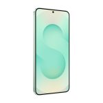Samsung Galaxy S25+ con pantalla de 17 cm, SIM doble, 5G, USB Tipo C, 12 GB de RAM, 256 GB de almacenamiento, batería de 4900 mAh y color menta. SKU: SM-S936BLGDEUB