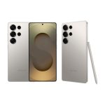 Teléfono móvil Samsung Galaxy S25 Ultra con pantalla de 6.9 pulgadas, doble SIM, Android 15, 5G, 12 GB de RAM y 512 GB de almacenamiento, color gris titanio. SKU: SM-S938BZTGEUB