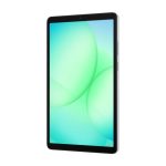 Vista frontal de la Samsung Galaxy Tab A11 con pantalla de 22,1 cm (8.7 pulgadas), 64 GB de almacenamiento, 4 GB de RAM en color plata. SKU: SM-X130NZSAEUB