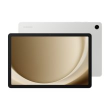 Imagen de la Samsung Galaxy Tab A9+ 5G con Snapdragon, LTE de ambos tipos, 128 GB de almacenamiento, pantalla de 27,9 cm (11 pulgadas), 6 GB de RAM, Wi-Fi 5, Android 13 en color plata. SKU: SM-X216RZSREUB