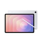 Samsung Galaxy Tab S11 con 128 GB de almacenamiento, pantalla de 11 pulgadas, 12 GB de RAM y conectividad Wi-Fi 6 en color plata. SKU: SM-X730NZSREUB