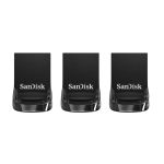 Unidad flash USB SanDisk Ultra Fit de 32 GB, USB tipo A 3.2 Gen 1, color negro, SKU SDCZ430-032G-G46T