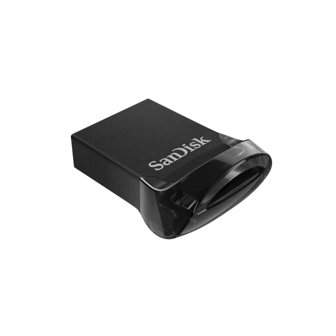 SanDisk Ultra Fit unidad flash USB 32 GB USB tipo A 3.2 Gen 1 (3.1 Gen 1) Negro 2 SanDisk Ultra Fit unidad flash USB en uso