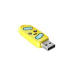 Imagen de la unidad flash USB SanDisk SDCZIF-128G-G46 con 128 GB de capacidad, tipo A 3.2 Gen 1, color amarillo