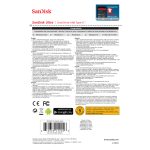 Unidad flash SanDisk Ultra Dual Drive USB Type-C de 64GB con conectores USB Type-A y USB Type-C 3.2 Gen 1 en colores negro y plata, SKU SDDDC2-064G-G46