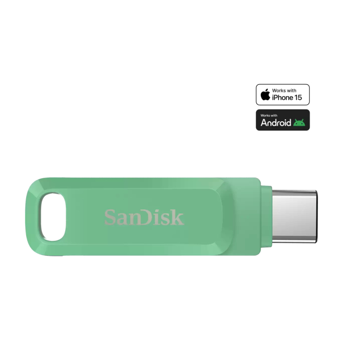 SanDisk Dual Drive Go USB Tipo C Verde 1TB SanDisk Ultra Dual Drive Go unidad flash USB 1 TB USB Tipo C 3.2 Gen 1 verde. SKU: SDDDC3-1T00-G46AG.