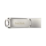SanDisk Ultra Dual Drive Luxe unidad flash USB 32 GB, USB Type-A y USB Type-C 3.2 Gen 1 (3.1 Gen 1), acero inoxidable. SKU: SDDDC4-032G-G46