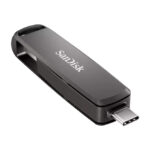 SanDisk unidad flash USB con capacidad de 1 TB, conectividad USB Type-C y USB Type-A 3.2 Gen 2 en color negro, SKU SDDDE1-1T00-G46