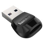 SanDisk MobileMate lector de tarjeta USB 3.2 Gen 1 en color negro. SKU: SDDR-B531-GN6NN