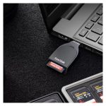 Imagen del SanDisk SDDR-C731-GNANN lector de tarjeta USB 3.2 Gen 1 Type-A en color negro