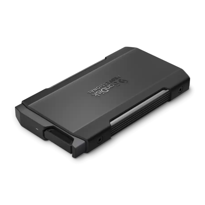 SanDisk Pro-Blade Transport Caja SSD Negra 4TB SanDisk Pro-Blade Transport Caja externa para unidad de estado sólido SSD en color negro con capacidad de 4TB. SKU: SDPM2NB-004T-GBAND