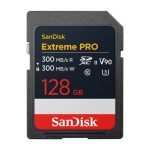 Tarjeta de memoria SanDisk Extreme PRO de 128GB SDXC UHS-II Clase 10, SKU SDSDXDM-128G-GN4IN