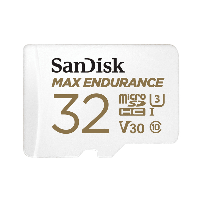 SanDisk Max Endurance 32 GB MicroSDHC UHS-I Clase 10 1 SanDisk Max Endurance 32 GB MicroSDHC UHS-I Clase 10