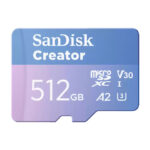 SanDisk MicroSDXC 512 GB, UHS-I Clase 10, SKU: SDSQXAV-512G-GN6MS
