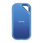 SanDisk Creator Pro con 1 TB, USB Tipo C, USB 3.2 Gen 2x2 en color azul, SKU SDSSDE81C-1T00-G25