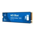 Unidad de estado sólido Western Digital WDS200T3B0E de 2 TB en formato M.2 con interfaz PCI Express 4.0 y tecnología NVMe, SKU WDS200T3B0E