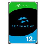 Imagen del Seagate SkyHawk, un disco duro interno de 12 TB con velocidad de 7200 RPM y 512 MB, modelo ST12000VE003.