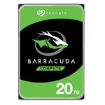 Seagate Barracuda 20TB disco duro interno 7200 RPM 512 MB 3.5 pulgadas SATA, SKU ST20000DM001