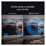 Sony FWD-55XR80 Televisor de 139,7 cm (55 pulgadas) 4K Ultra HD Smart TV con Wifi en color negro, SKU FWD-55XR80